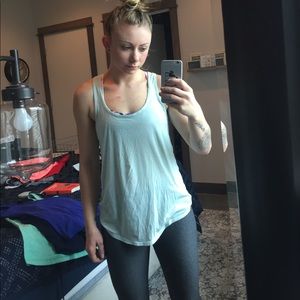 Light Mint Lulu Racerback