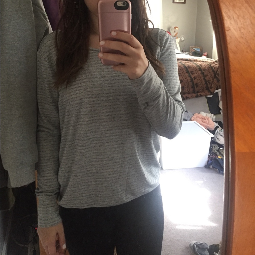 Victoria's Secret cross back long sleeve top