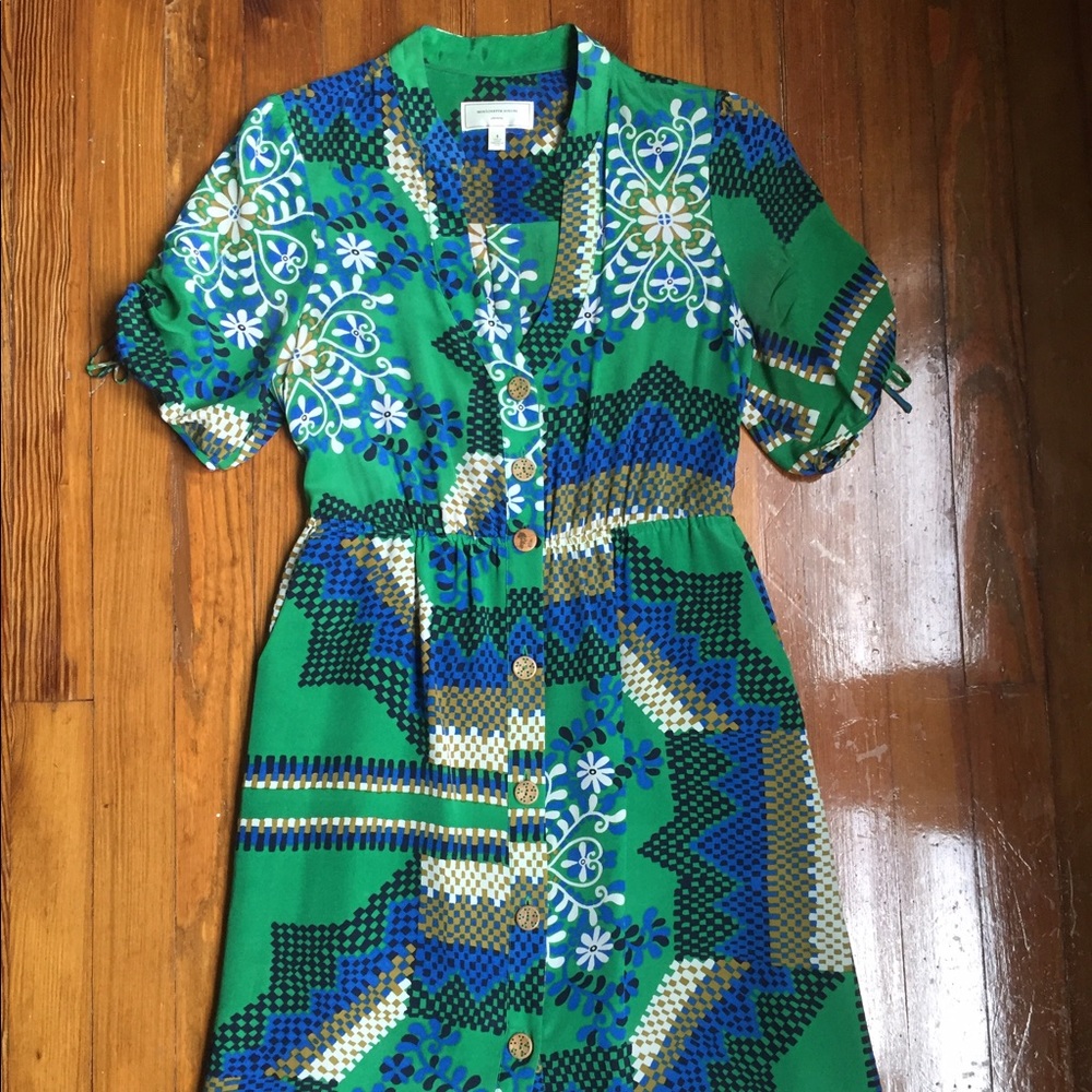 Anthropologie moulinette soeurs shirtdress