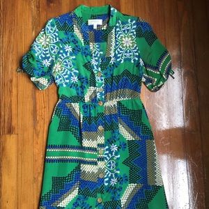 Anthropologie moulinette soeurs shirtdress