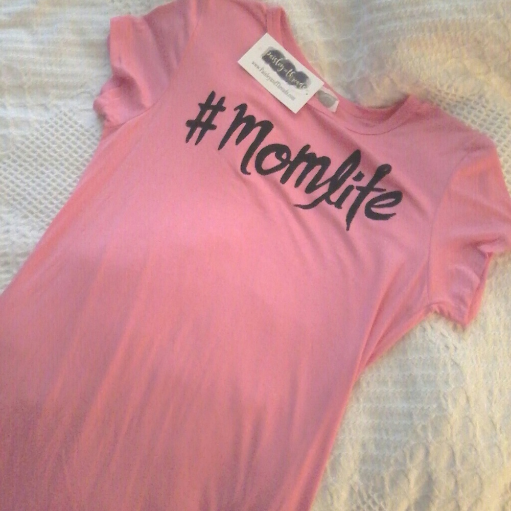 Paisley and Threads #MOMLIFE Tee