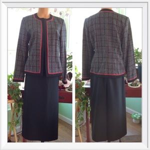 2 FOR $9 2 PC Studio I  Jacket & NWT Kathy Lee Skirt