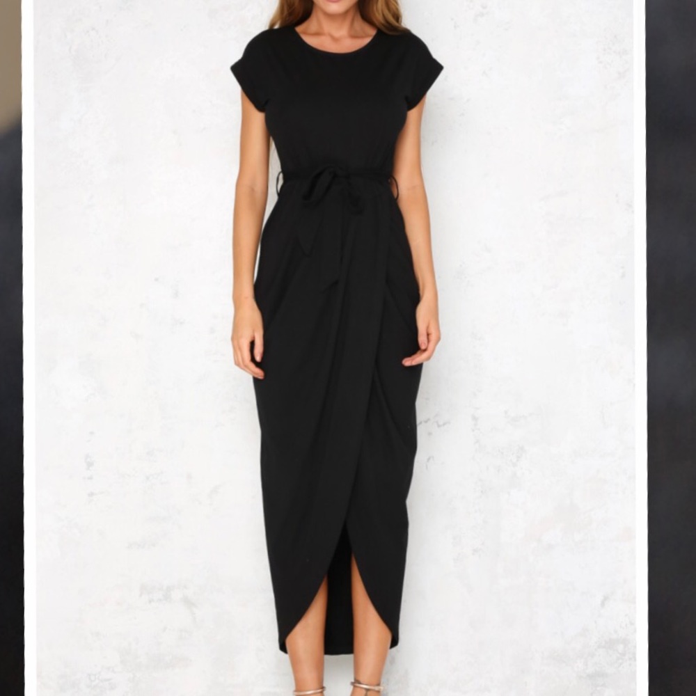 Black Midi Dress