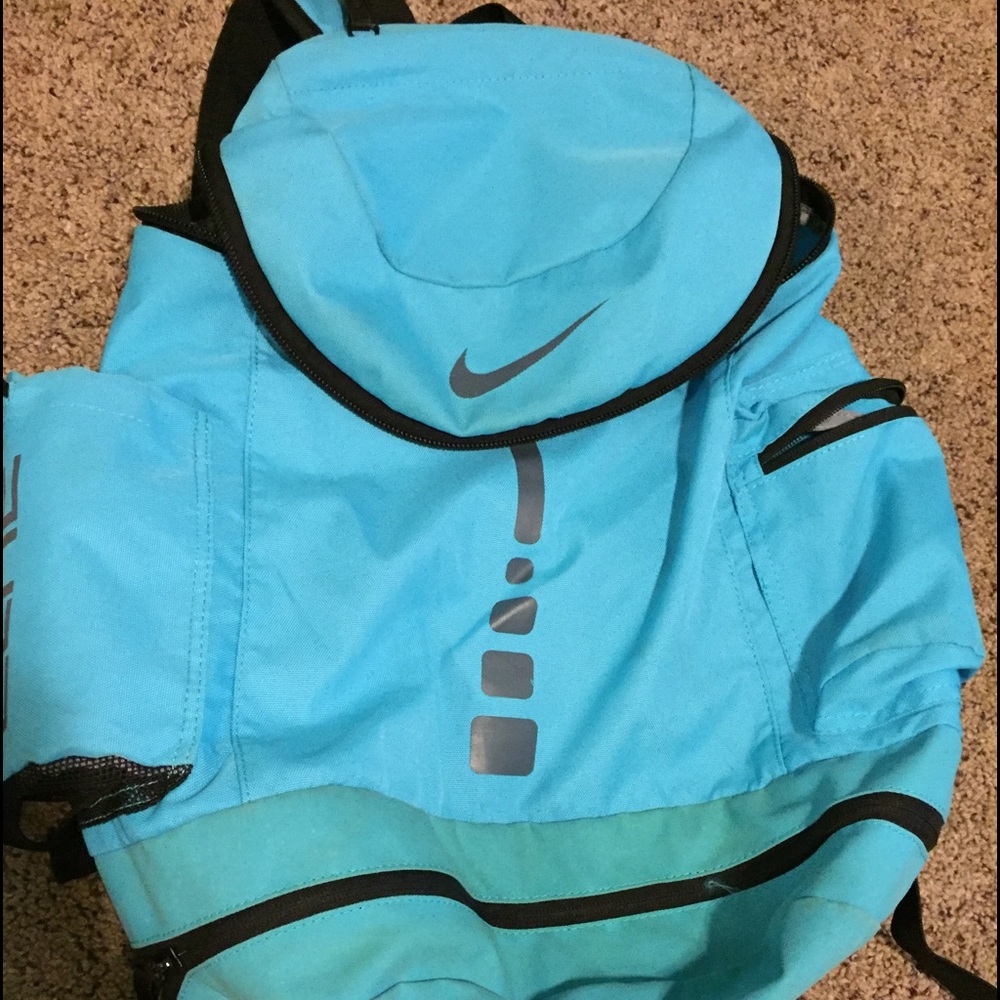 Light blue elite basketball backpack