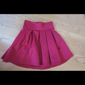 Red Skater Skirt