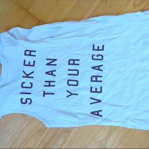 Brandy Melville Graphic Muscle Tank