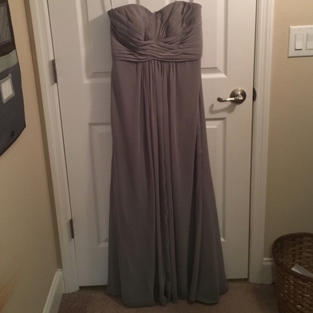 Davids Bridal Bridesmaids Dress F15555 in Mercury