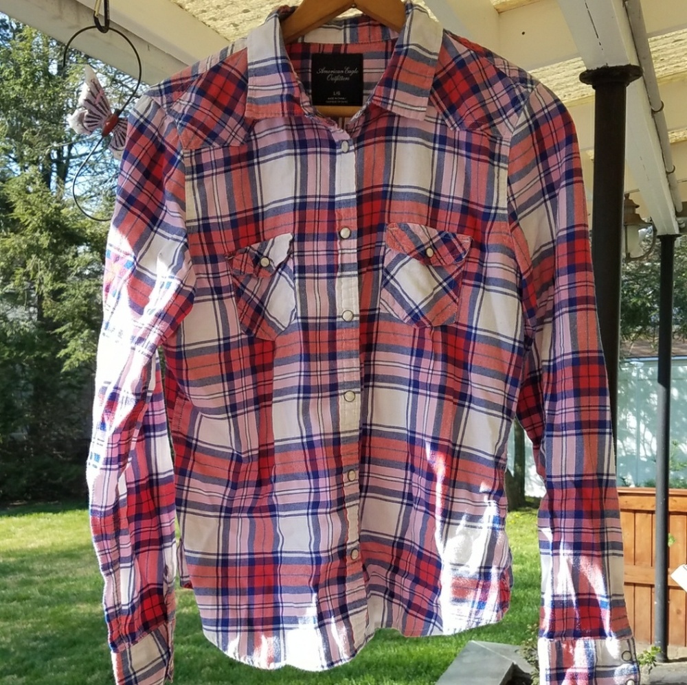 Flannel Snap Button shirt