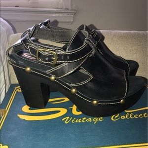 Sbicca black heels. New in box. Sz 7