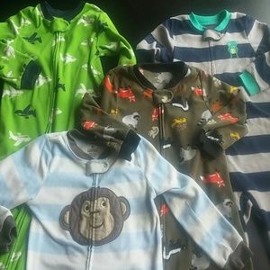 Carters Footed PJ Lot