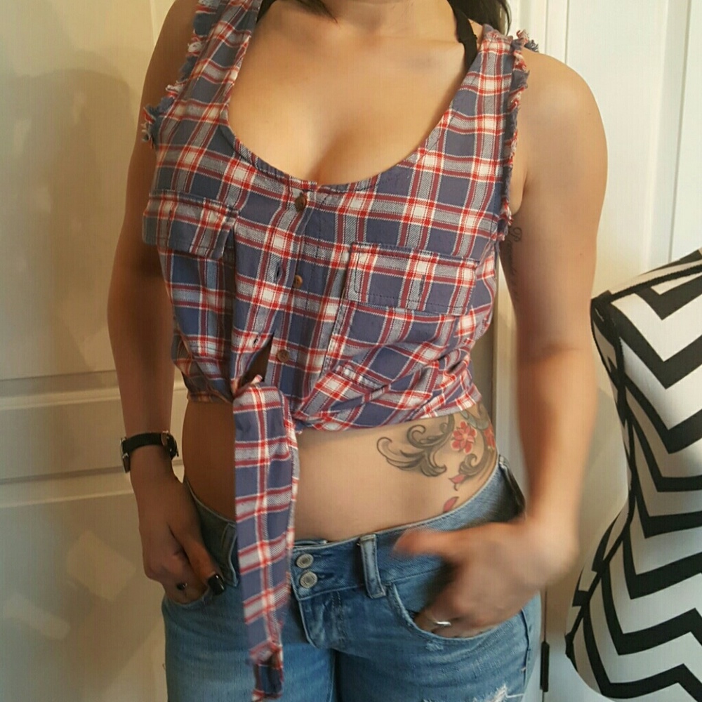 Hippie laundry crop top