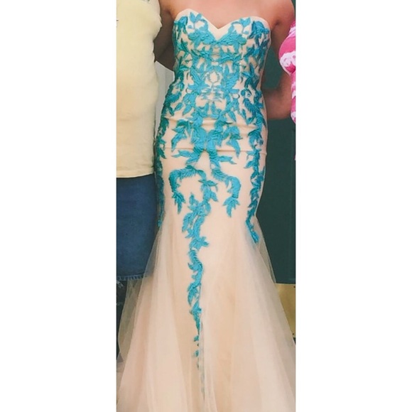 Sherri Hill Mermaid Prom Dress - Picture 1 of 2