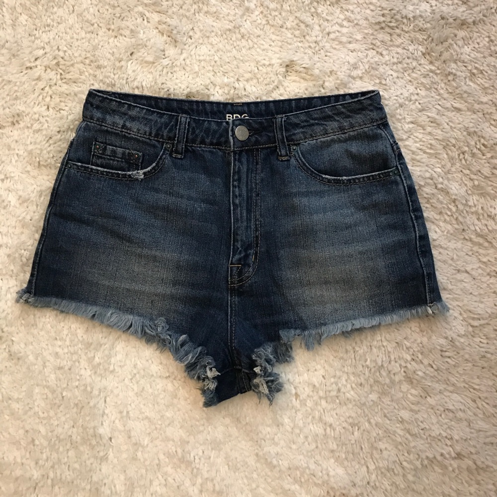 High Waisted Denim Shorts