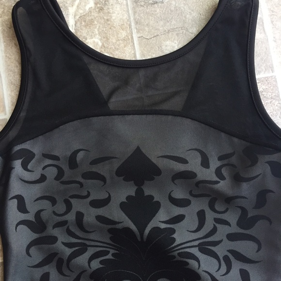 ANGL, Phanuel Mesh Body Con Dress - Picture 2 of 4