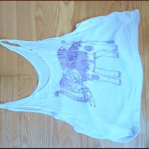 Brandy Melville Boho Crop