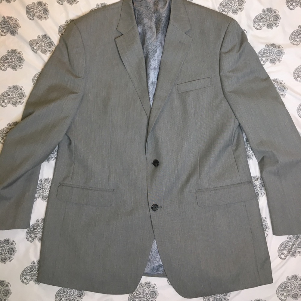 Men's Chaps Gray Sports Coat\Suite