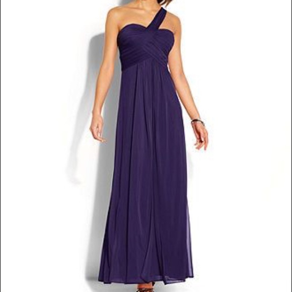 Blondie Nites purple prom dress