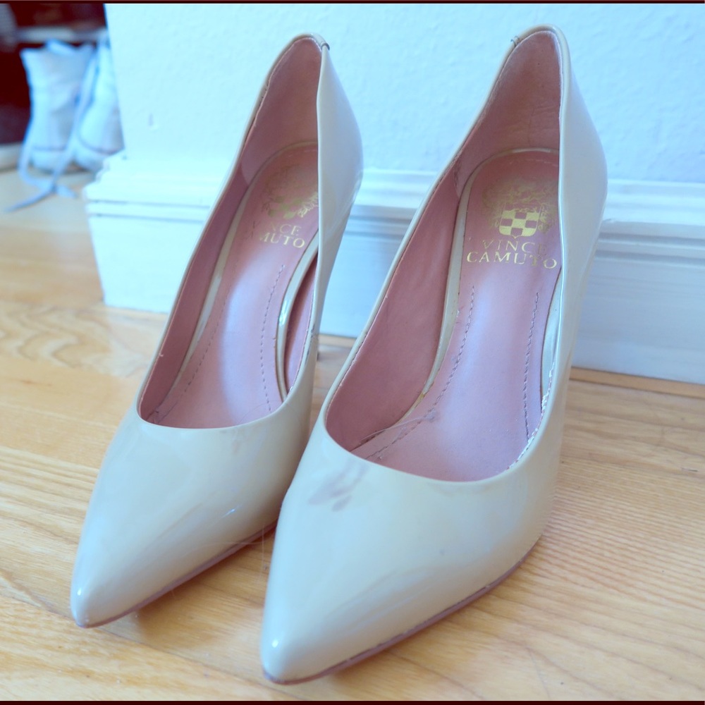 Vince Camuto Nude Heels