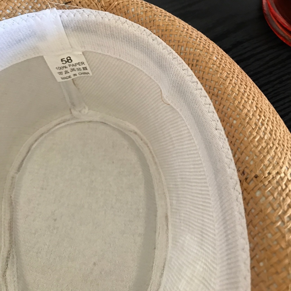 BNWOT PALM TREE ๐ด PATTERNED FEDORA - Picture 4 of 4