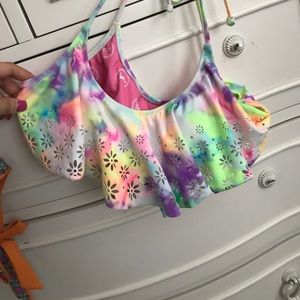 VS pink bathing suit top