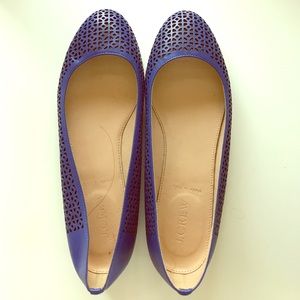 New Authentic J crew Nora perforated ballet flats