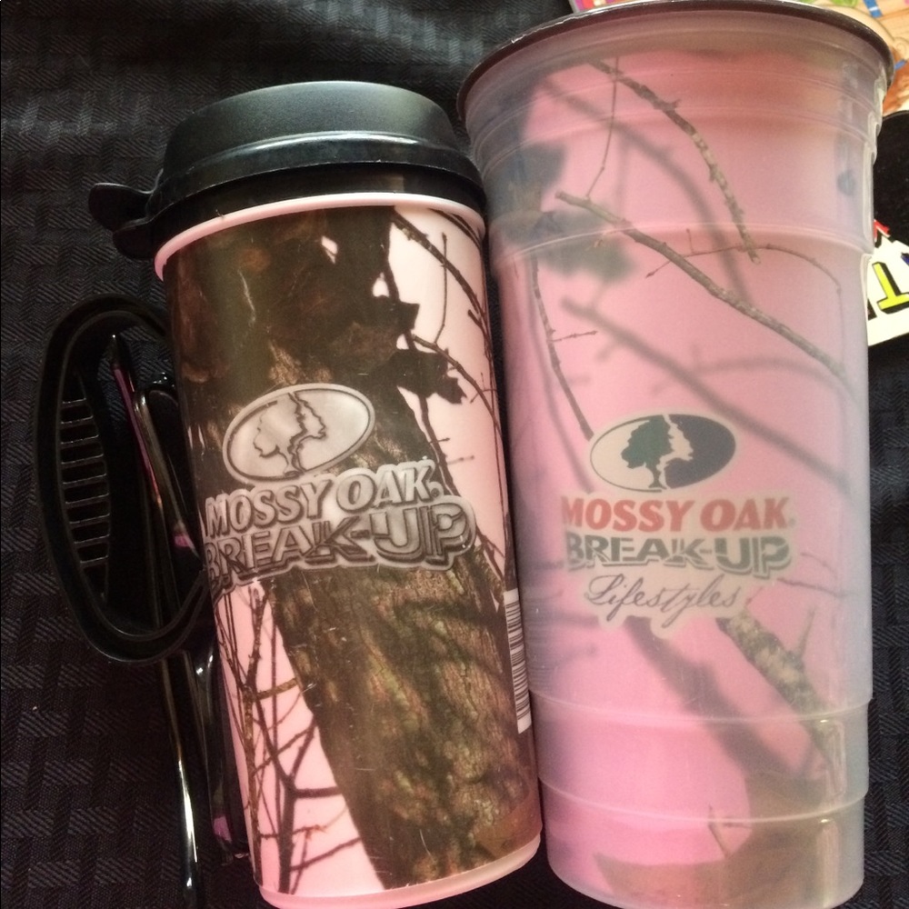 Mossy oak tumbler set