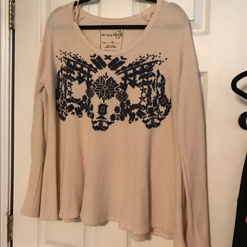 Free people thermal top.