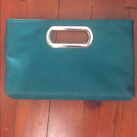 Turquoise Crossbody/Clutch - Picture 1 of 3