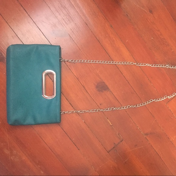 Turquoise Crossbody/Clutch - Picture 3 of 3
