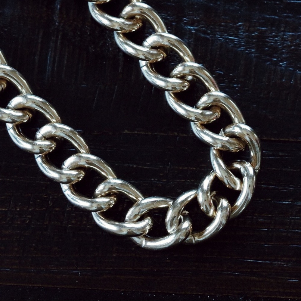 Thick Gold Chain Necklace