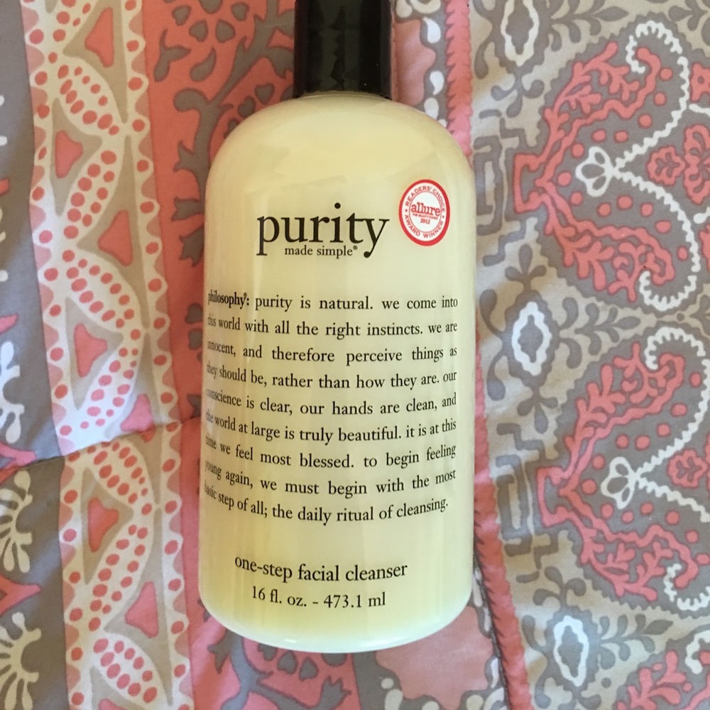 Philosophy purity facial cleanser 16 oz.