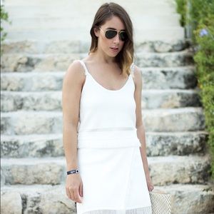 Lucy Paris Eyelash Fringe Top