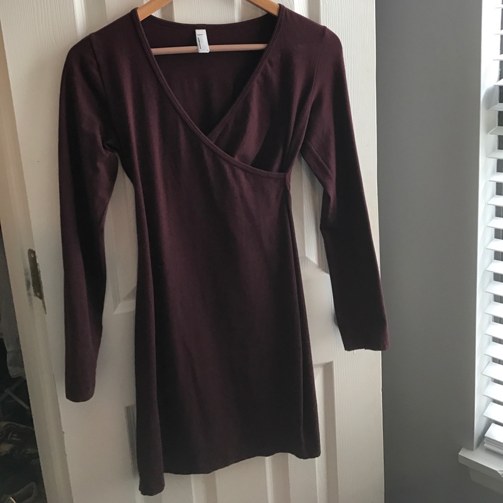 American Apparel wrap dress