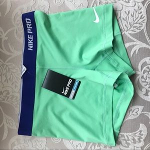 Nike pro compression shorts