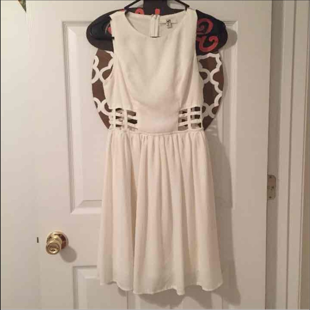 Cream dress