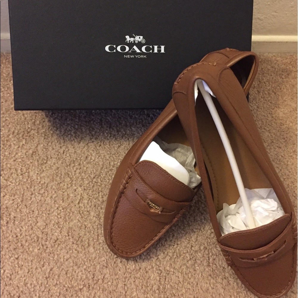 BRAND NEW Coach Penny Loafers 8M