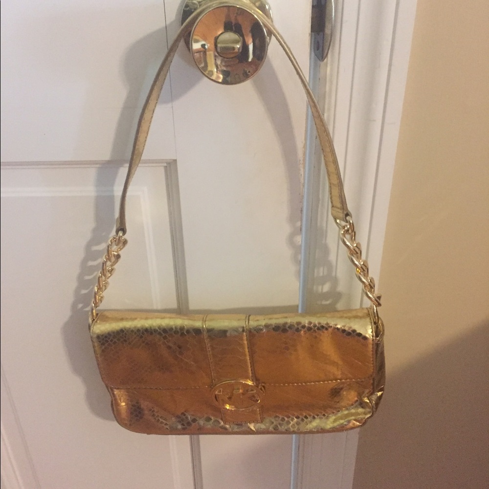 Michael Kors Clutch bag Gold