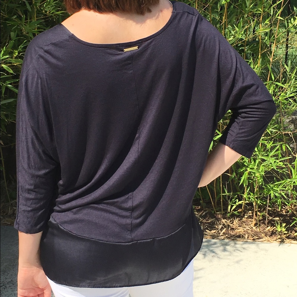 Michael Kors navy blouse