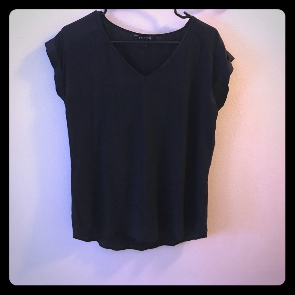 Express black blouse