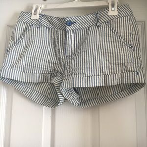 I LOVE H81 Striped Shorts