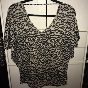 Cheetah Print Top