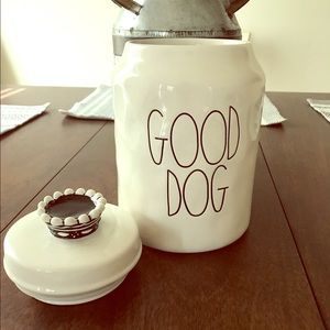Rae Dunn Dog Treat Canister