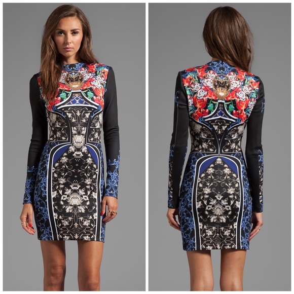 Clover Canyon Dresses & Skirts - NWT Clover Canyon Royal Egg Neoprene Dress