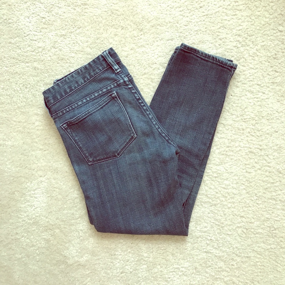 J.Crew cropped toothpick skinny jeans