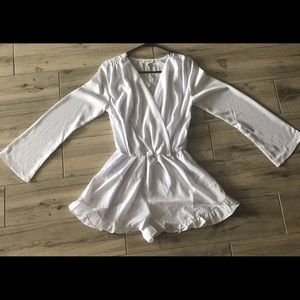 White Romper