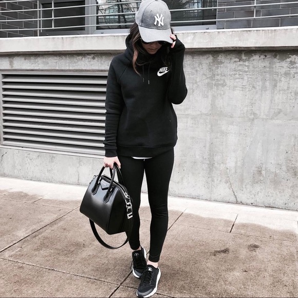 Nike Tops - Nike Fleece Funnel Neck Hoodie