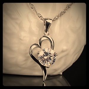 Sterling Silver heart necklace