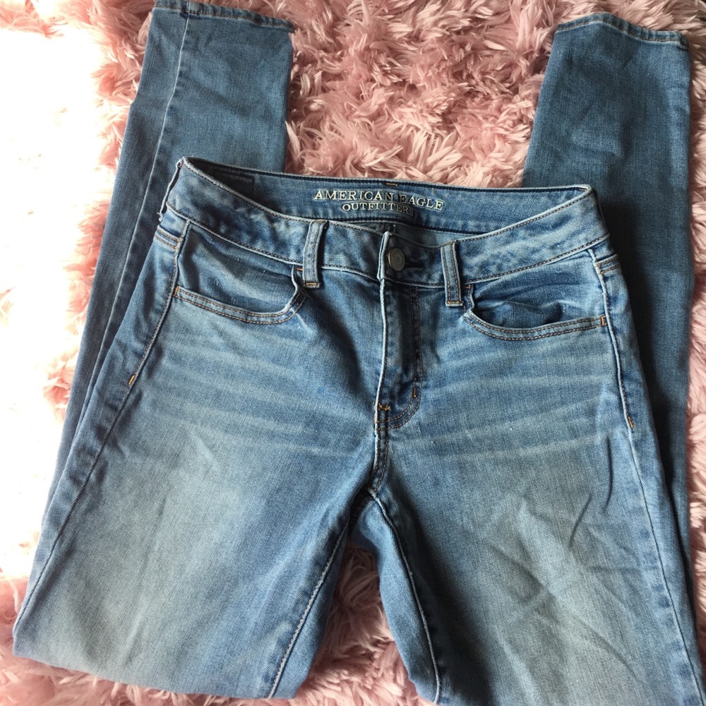 American Eagle women jeans jeggings size 6 skinny