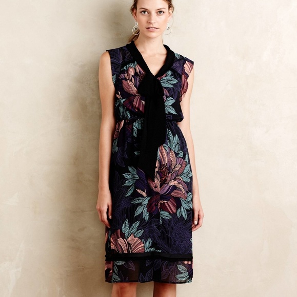Anthropologie Dresses & Skirts - Maeve Anthropologie Bretin Floral Midi Dress