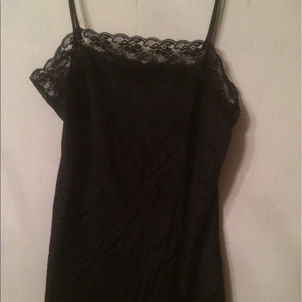 Very Cute Black Chemise Nightgown